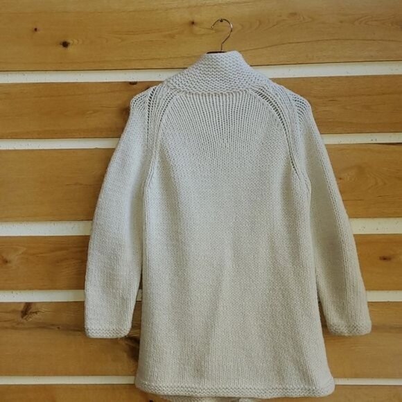 Vintage Heavy Cable Knitted Button Down Long Sleeve Sweater Sz. XL Cardigan - Picture 4 of 10